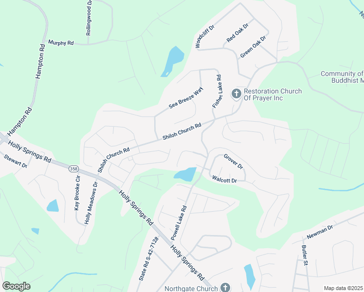 map of restaurants, bars, coffee shops, grocery stores, and more near 336 Powell Lake Road in Lyman