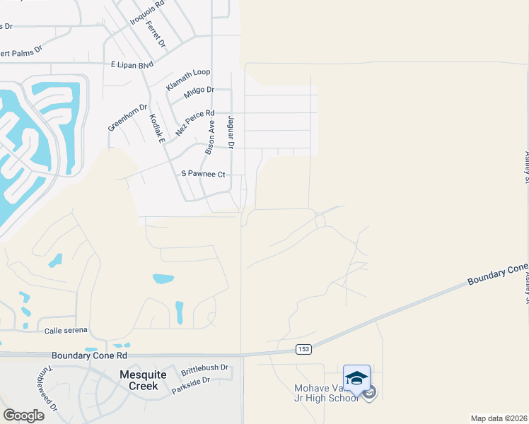 map of restaurants, bars, coffee shops, grocery stores, and more near 6226 South Vanderslice Road in Fort Mohave