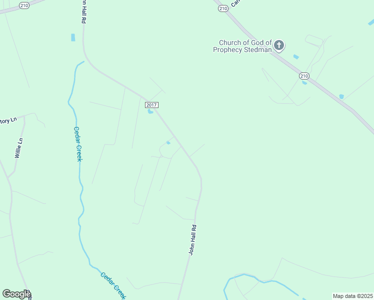 map of restaurants, bars, coffee shops, grocery stores, and more near 2773 John Hall Road in Fayetteville