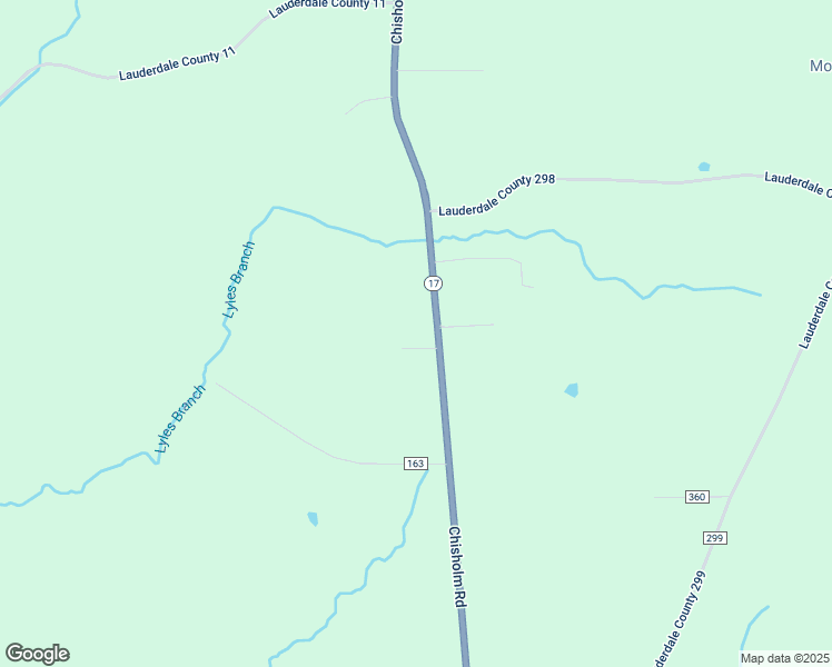 map of restaurants, bars, coffee shops, grocery stores, and more near 10931 Alabama 17 in Florence