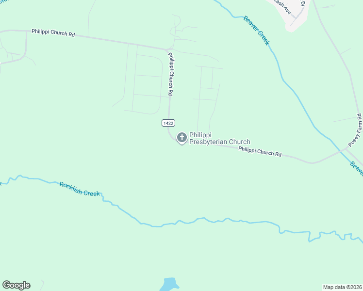 map of restaurants, bars, coffee shops, grocery stores, and more near 2800 Phillipi Church Road in Raeford