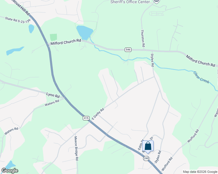 map of restaurants, bars, coffee shops, grocery stores, and more near 118 Darby Place in Taylors