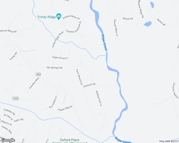 map of restaurants, bars, coffee shops, grocery stores, and more near 825 Coolwater Court in Fort Mill
