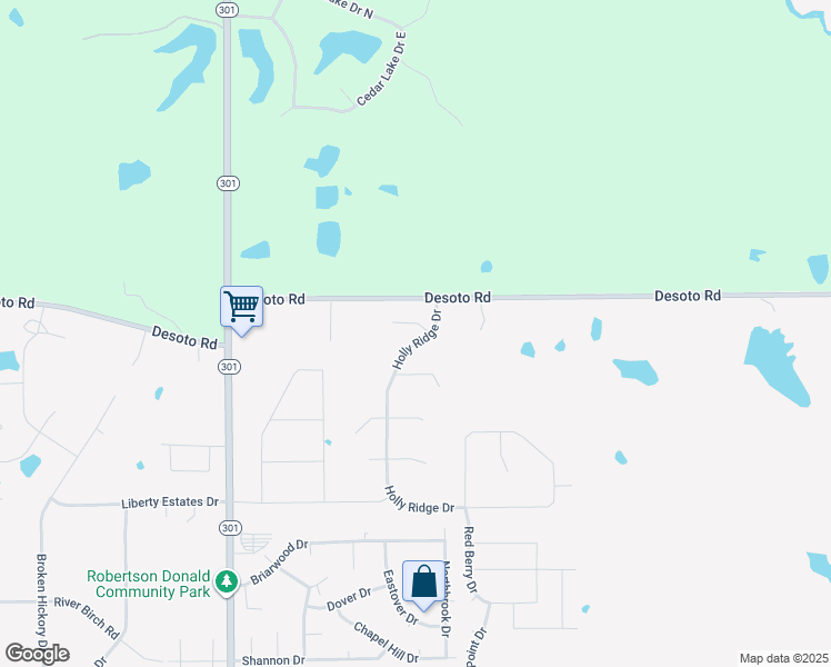 map of restaurants, bars, coffee shops, grocery stores, and more near 5601 Wayne Cove in Horn Lake