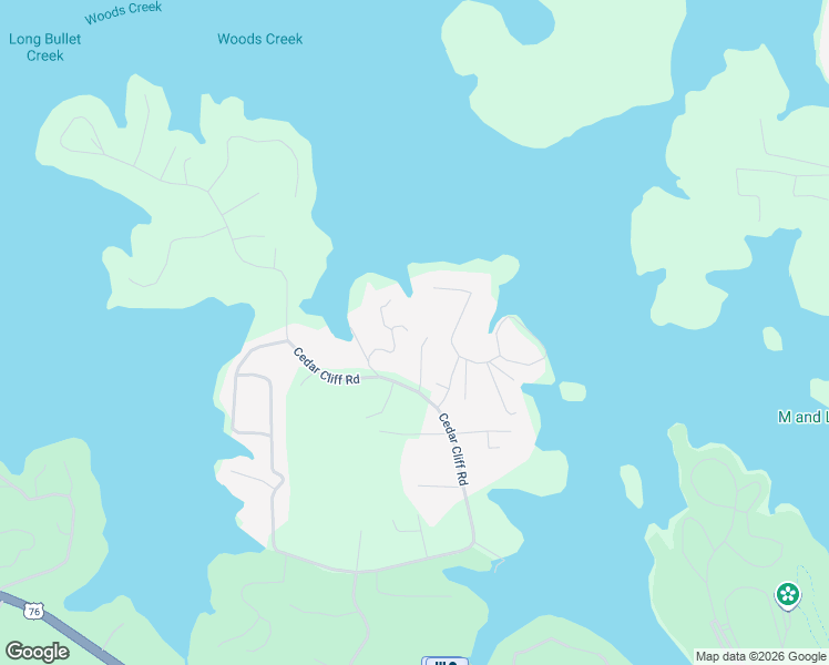 map of restaurants, bars, coffee shops, grocery stores, and more near 1978 Russell Manor Road in Hiawassee