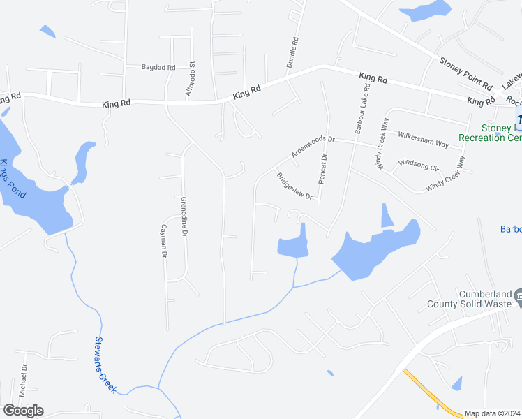 map of restaurants, bars, coffee shops, grocery stores, and more near 4057 Ardenwoods Drive in Fayetteville