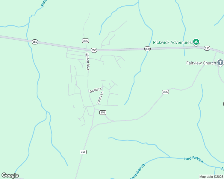 map of restaurants, bars, coffee shops, grocery stores, and more near 12 Tyson Trail in Iuka