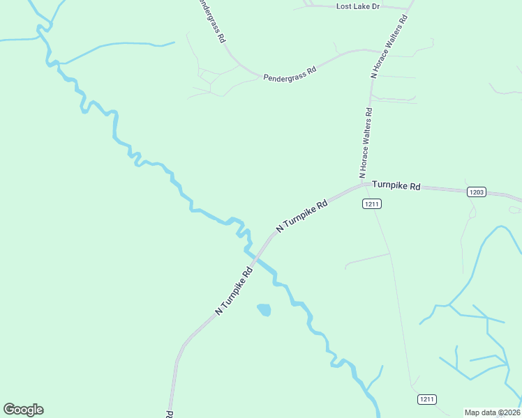 map of restaurants, bars, coffee shops, grocery stores, and more near 9355 North Turnpike Road in Raeford