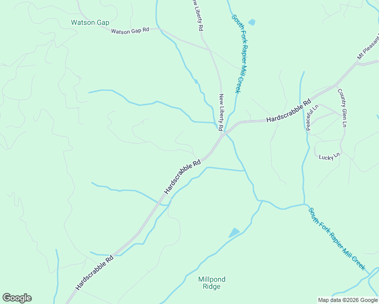 map of restaurants, bars, coffee shops, grocery stores, and more near Rocking Chair Road in Mineral Bluff