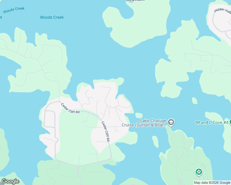 map of restaurants, bars, coffee shops, grocery stores, and more near 1611 Heathers Cove Road in Hiawassee