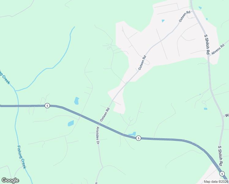 map of restaurants, bars, coffee shops, grocery stores, and more near 973 Osteen Road in York