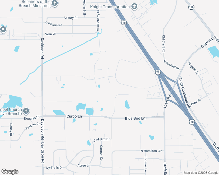 map of restaurants, bars, coffee shops, grocery stores, and more near 8013 Horn Cove South in Olive Branch