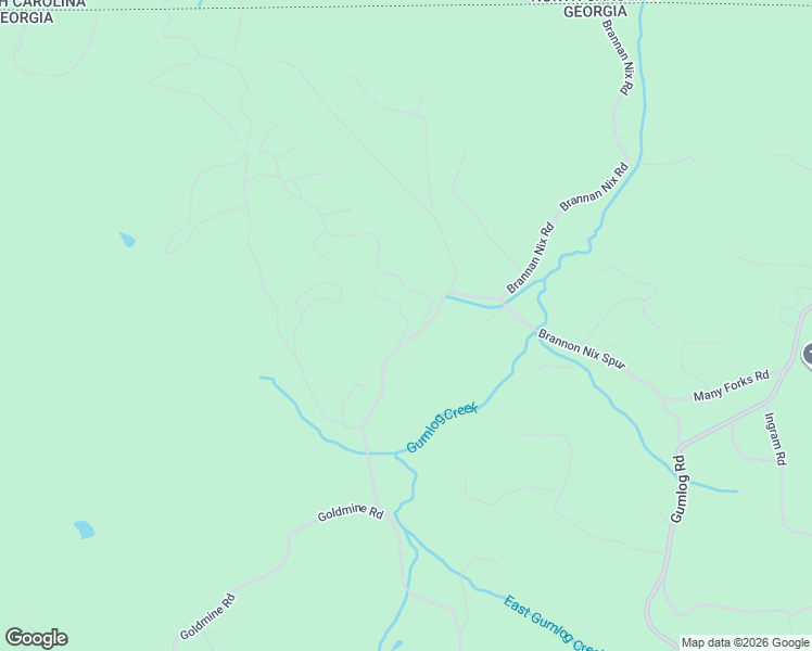 map of restaurants, bars, coffee shops, grocery stores, and more near Franklin Place in Young Harris