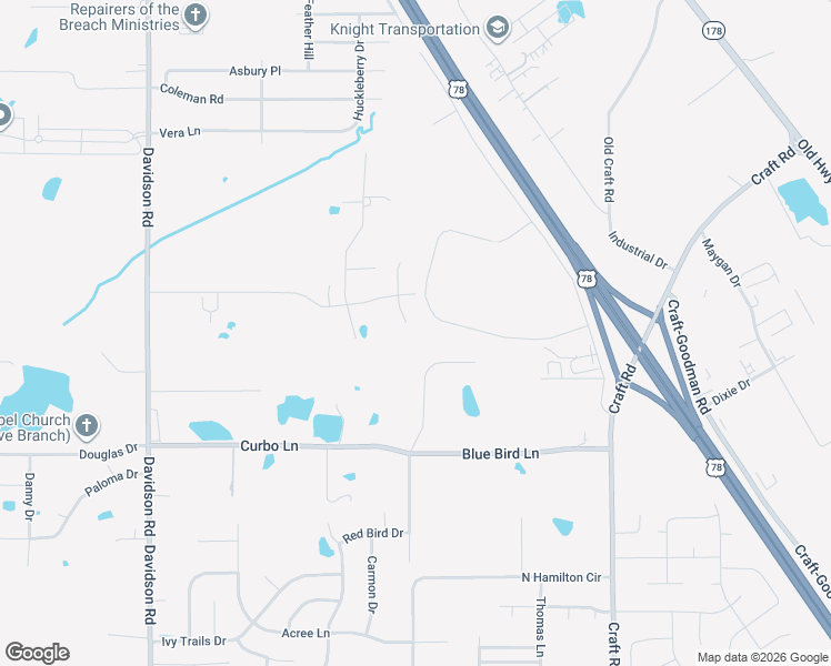 map of restaurants, bars, coffee shops, grocery stores, and more near 8013 Horn Cove South in Olive Branch