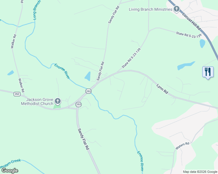 map of restaurants, bars, coffee shops, grocery stores, and more near 9 Ames Court in Taylors