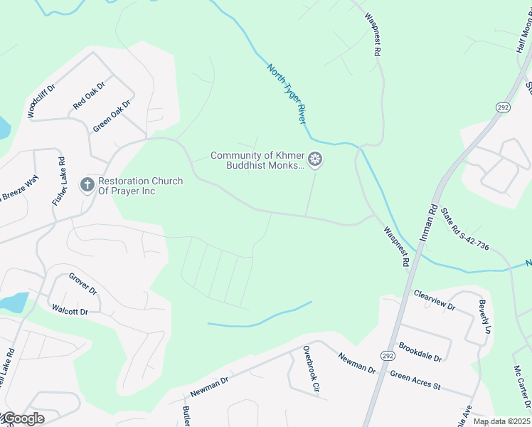 map of restaurants, bars, coffee shops, grocery stores, and more near 800 Shiloh Church Road in Wellford