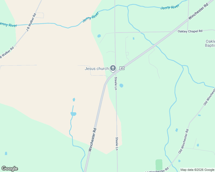 map of restaurants, bars, coffee shops, grocery stores, and more near 7538 Winchester Road in New Market