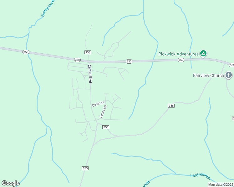 map of restaurants, bars, coffee shops, grocery stores, and more near 12 Tyson Trail in Iuka