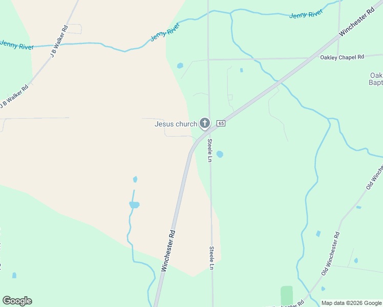 map of restaurants, bars, coffee shops, grocery stores, and more near 7538 Winchester Road in New Market