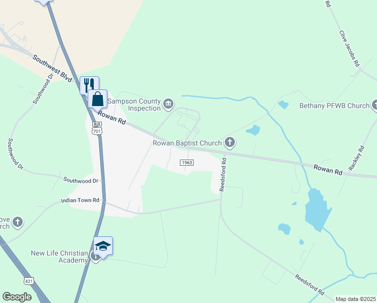 map of restaurants, bars, coffee shops, grocery stores, and more near 76 Pike Drive in Clinton