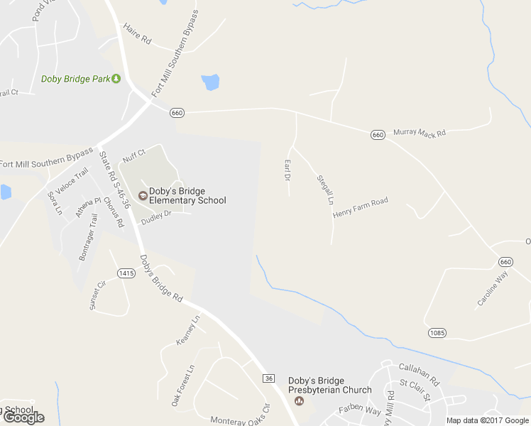 map of restaurants, bars, coffee shops, grocery stores, and more near 1799 Earl Drive in Fort Mill