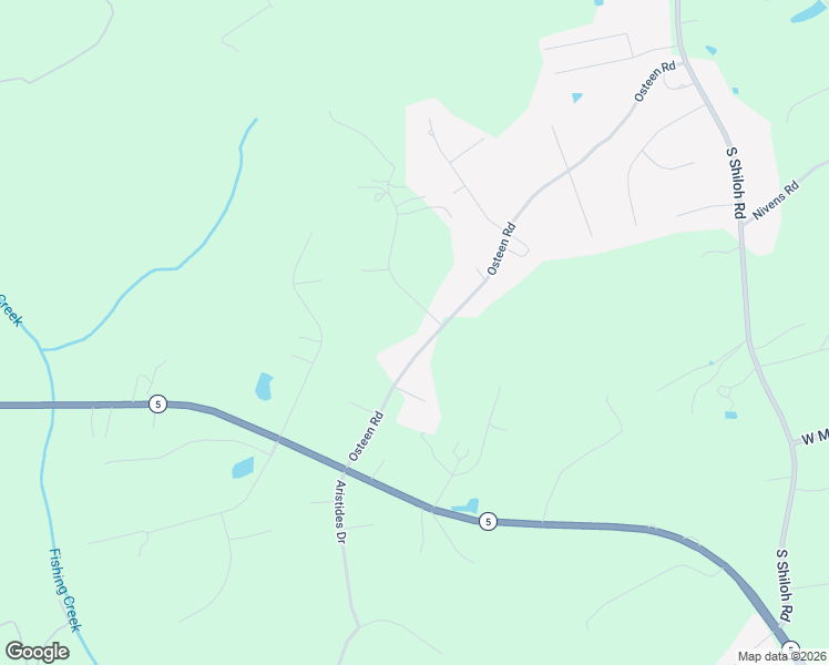 map of restaurants, bars, coffee shops, grocery stores, and more near 973 Osteen Road in York