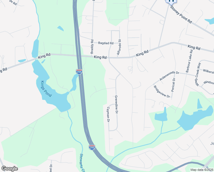 map of restaurants, bars, coffee shops, grocery stores, and more near 7210 Tobago Place in Fayetteville