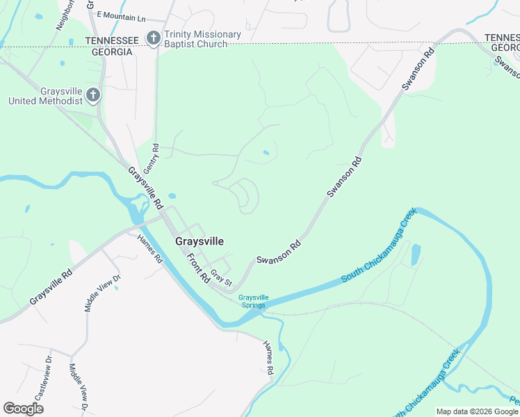 map of restaurants, bars, coffee shops, grocery stores, and more near 348 Tuscany Village Drive in Ringgold