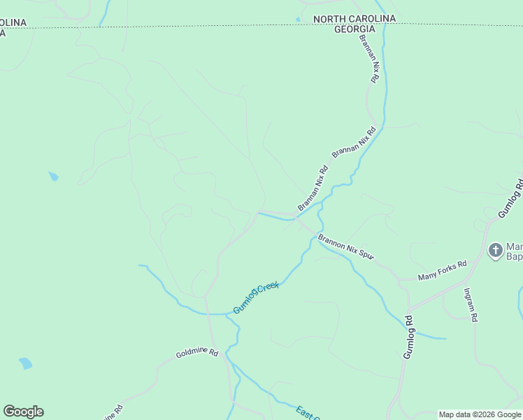 map of restaurants, bars, coffee shops, grocery stores, and more near 377 Ray Drive in Young Harris