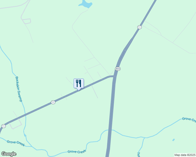 map of restaurants, bars, coffee shops, grocery stores, and more near 2052 West Wards Bridge Road in Warsaw