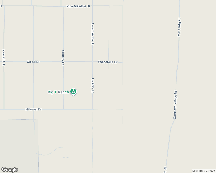 map of restaurants, bars, coffee shops, grocery stores, and more near Betty Lane in Ramah