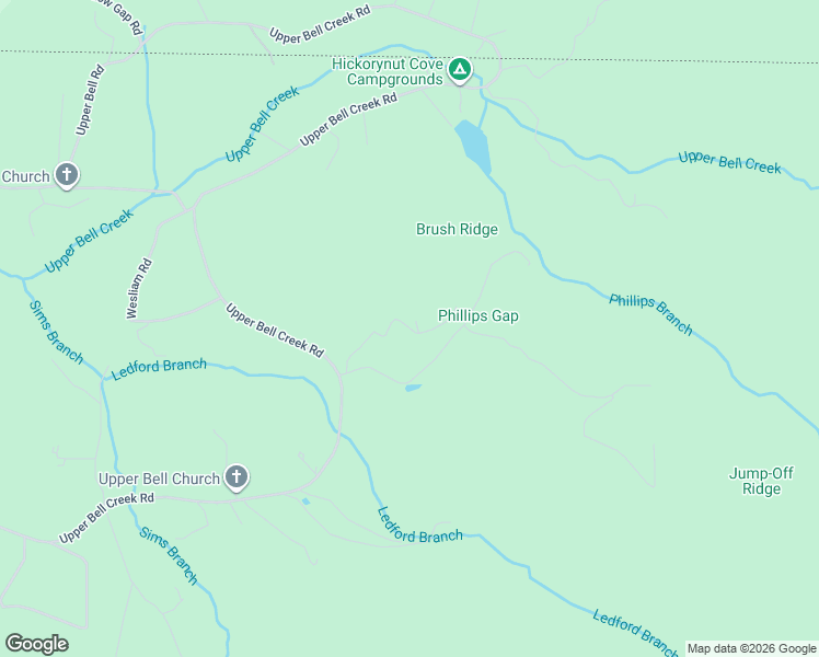 map of restaurants, bars, coffee shops, grocery stores, and more near 2100 Valley View Drive in Hiawassee