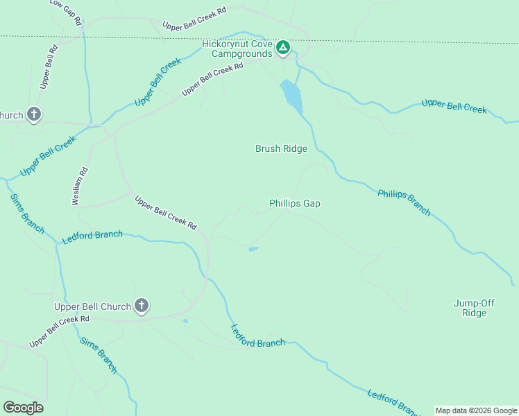 map of restaurants, bars, coffee shops, grocery stores, and more near 2100 Valley View Drive in Hiawassee