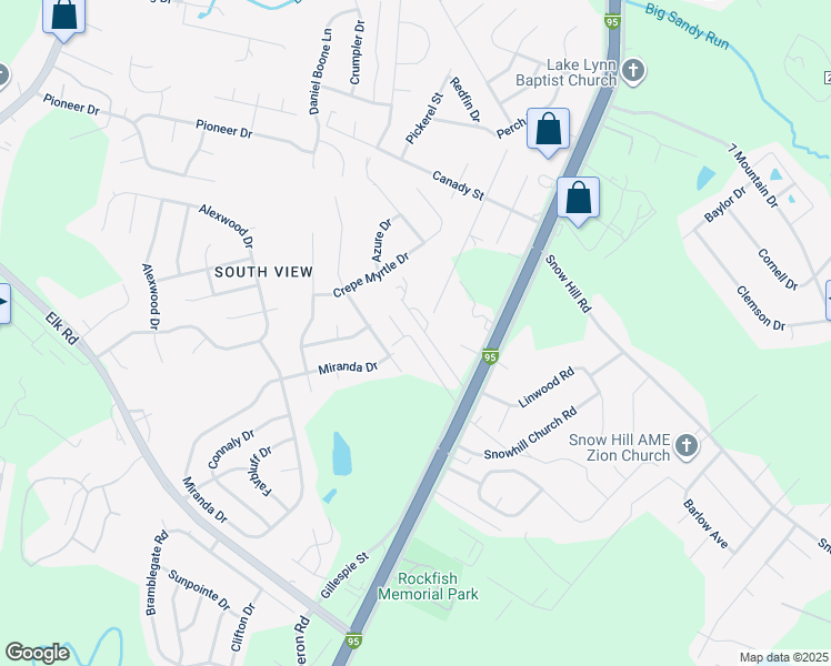 map of restaurants, bars, coffee shops, grocery stores, and more near 181 Sally Hill Circle in Fayetteville