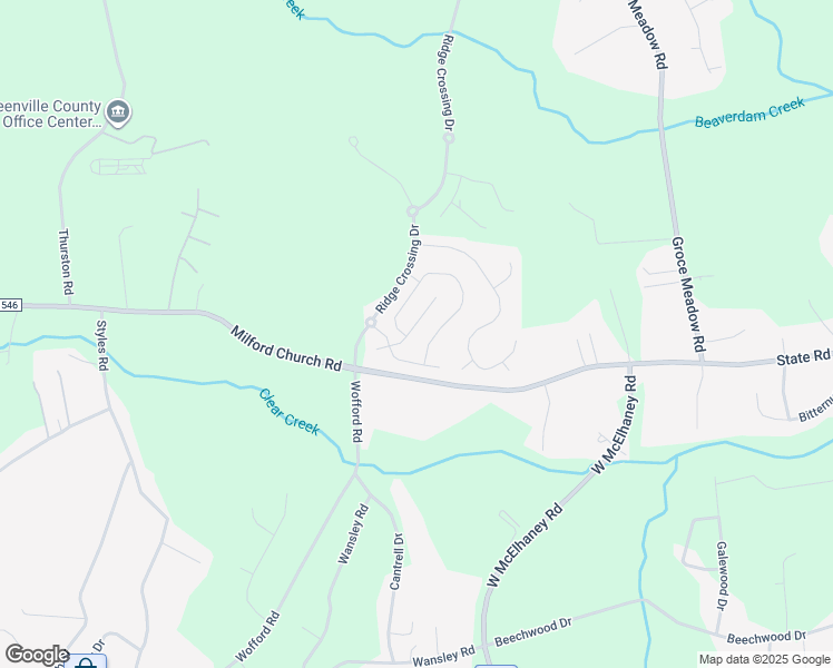 map of restaurants, bars, coffee shops, grocery stores, and more near 123 Cherrybark Lane in Taylors
