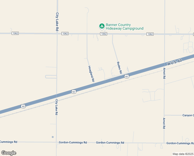 map of restaurants, bars, coffee shops, grocery stores, and more near 22935 Hoagland Road in Canyon