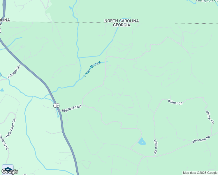 map of restaurants, bars, coffee shops, grocery stores, and more near 28 My Creek Road in Blairsville