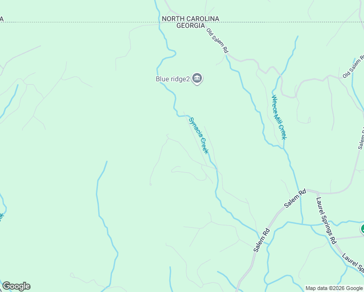 map of restaurants, bars, coffee shops, grocery stores, and more near 760 Synaica Drive in Mineral Bluff