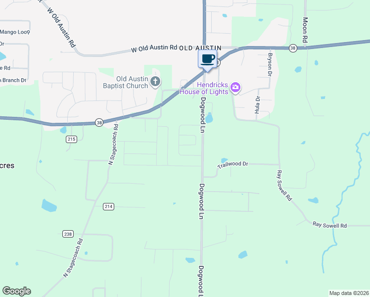 map of restaurants, bars, coffee shops, grocery stores, and more near 95 Smarty Jones Cir in Austin