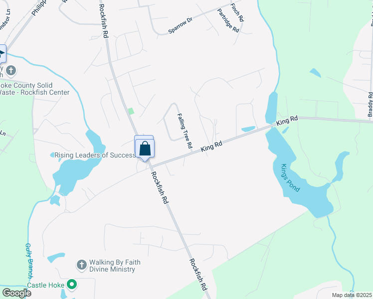 map of restaurants, bars, coffee shops, grocery stores, and more near 216 Grenda Road in Raeford