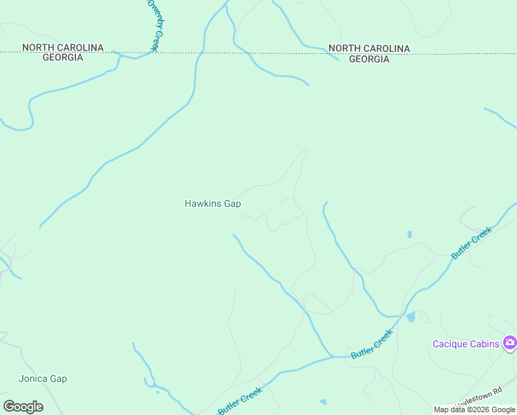 map of restaurants, bars, coffee shops, grocery stores, and more near 10154 Burkensmyth Lane in Blairsville