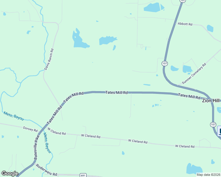 map of restaurants, bars, coffee shops, grocery stores, and more near 4920 Tates Mill Road in Cabot