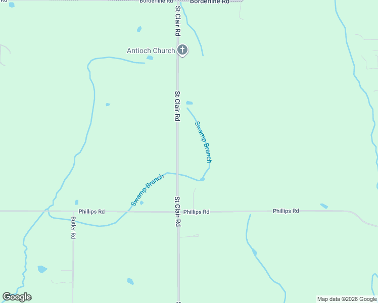map of restaurants, bars, coffee shops, grocery stores, and more near 645 Saint Clair Road in Hazel Green