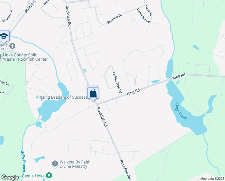 map of restaurants, bars, coffee shops, grocery stores, and more near 216 Grenada Road in Fayetteville