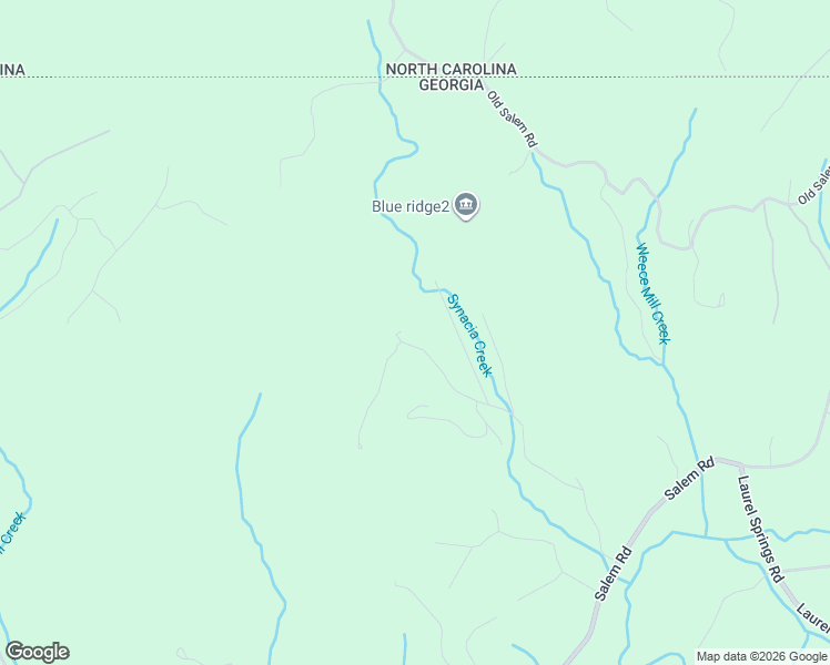map of restaurants, bars, coffee shops, grocery stores, and more near 760 Synaica Drive in Mineral Bluff
