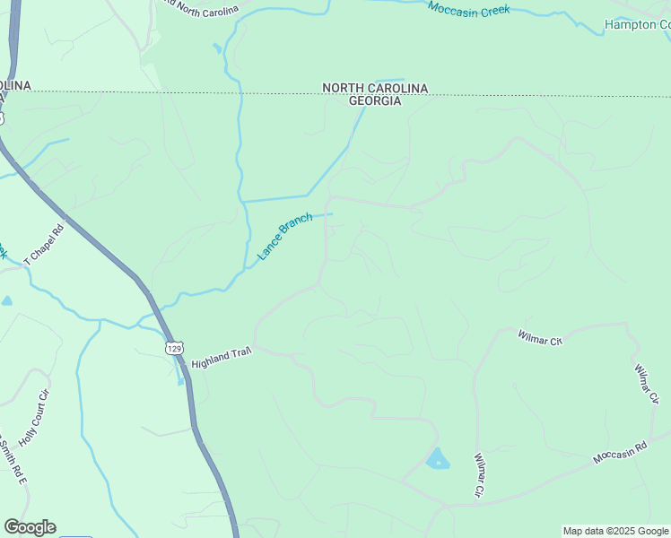 map of restaurants, bars, coffee shops, grocery stores, and more near 28 My Creek Road in Blairsville