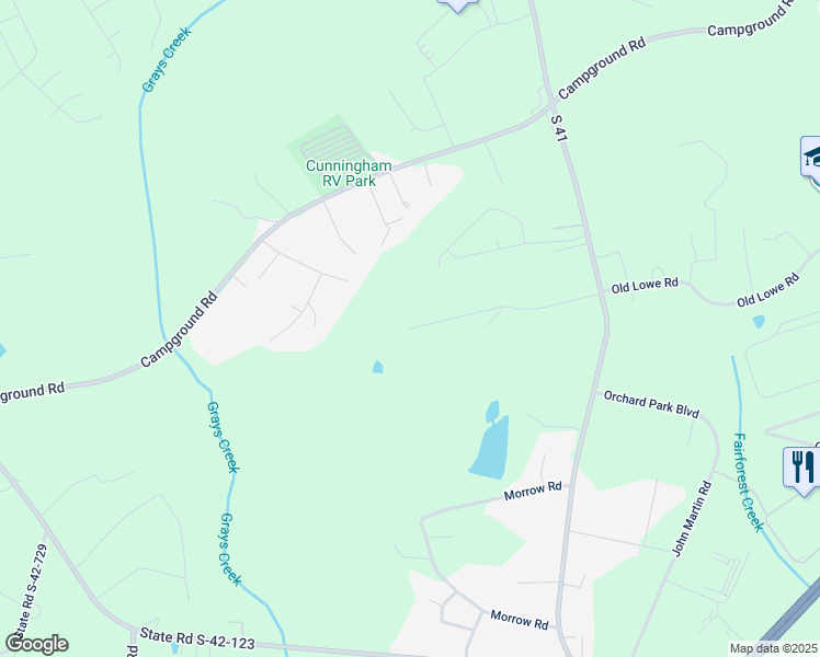 map of restaurants, bars, coffee shops, grocery stores, and more near 100 Hughston Pond Road in Spartanburg