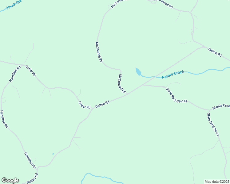 map of restaurants, bars, coffee shops, grocery stores, and more near 653 Dalton Road in Pickens County