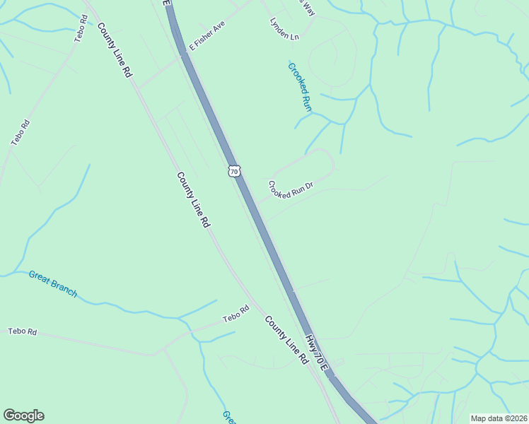 map of restaurants, bars, coffee shops, grocery stores, and more near 5850 U.S. 70 in New Bern