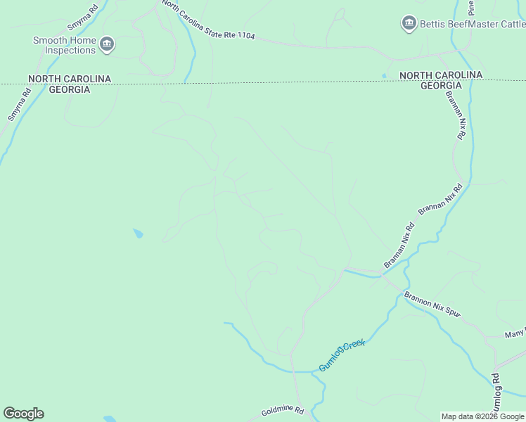 map of restaurants, bars, coffee shops, grocery stores, and more near 377 Ray Drive in Young Harris